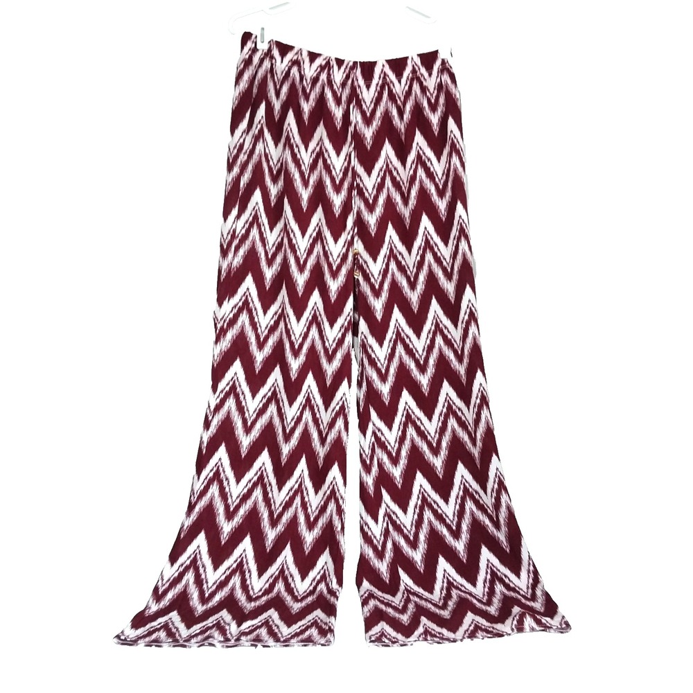NWT Maxine Nichols Pants W Sz 1X Boho Retro Soft Comfy Light Geometric Lounge